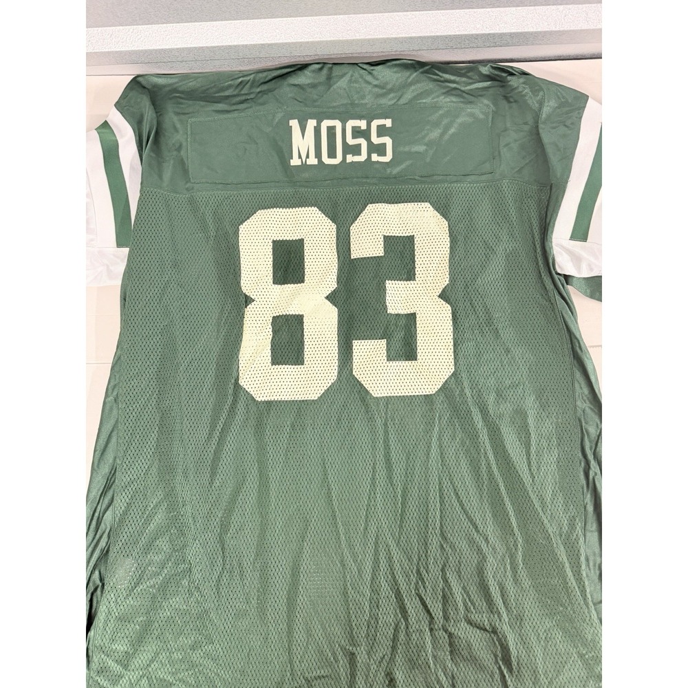 VTG Santana Moss NY Jets‎ Reebok NFL Equipment Jersey - Size 2XL